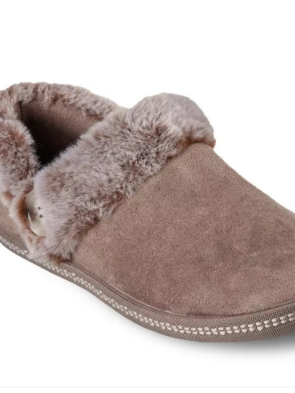 NEW Skechers Cozy Campfire Fresh Toast Women's Slippers, Size 11, Taupe, Slip On